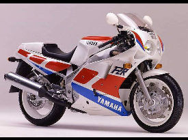 1989 Yamaha FZR1000 (white)