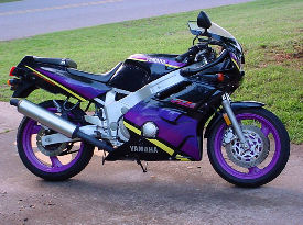 1994 Yamaha FZR600 (black)